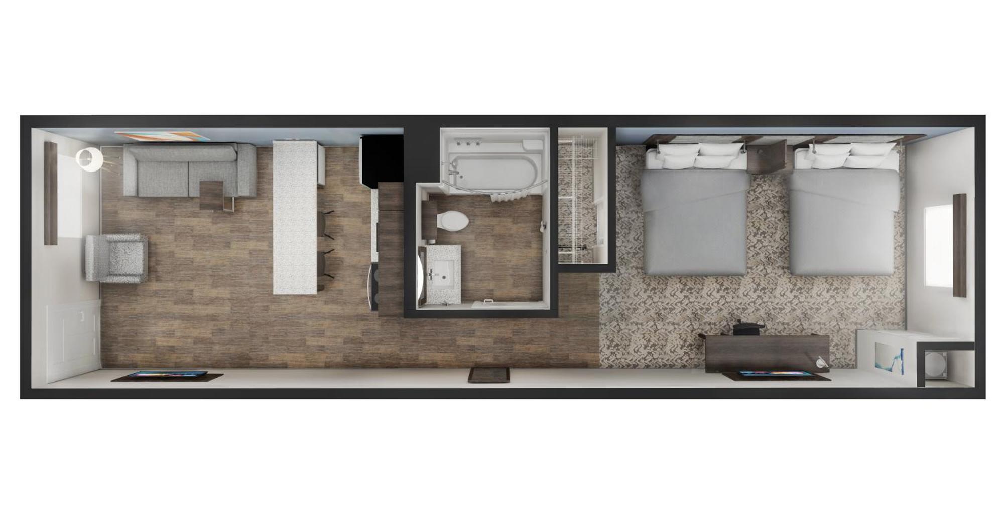 Stayapt Suites Уэйко Экстерьер фото